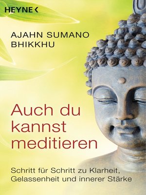 cover image of Auch du kannst meditieren